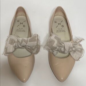 KMB Frayed Bow Flats